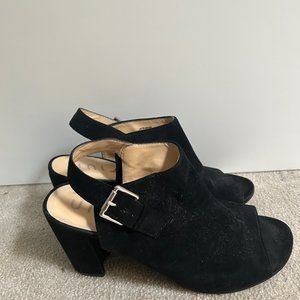 Unisa Open Toe Block Heel
